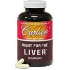 Carlson Laboratories Right for the Liver, 60 Capsules, Carlson Labs