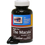 Carlson Laboratories Right for The Macula, 60 Softgels, Carlson Labs
