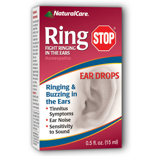 NaturalCare RingStop Ear Drops, 0.5 oz, NaturalCare