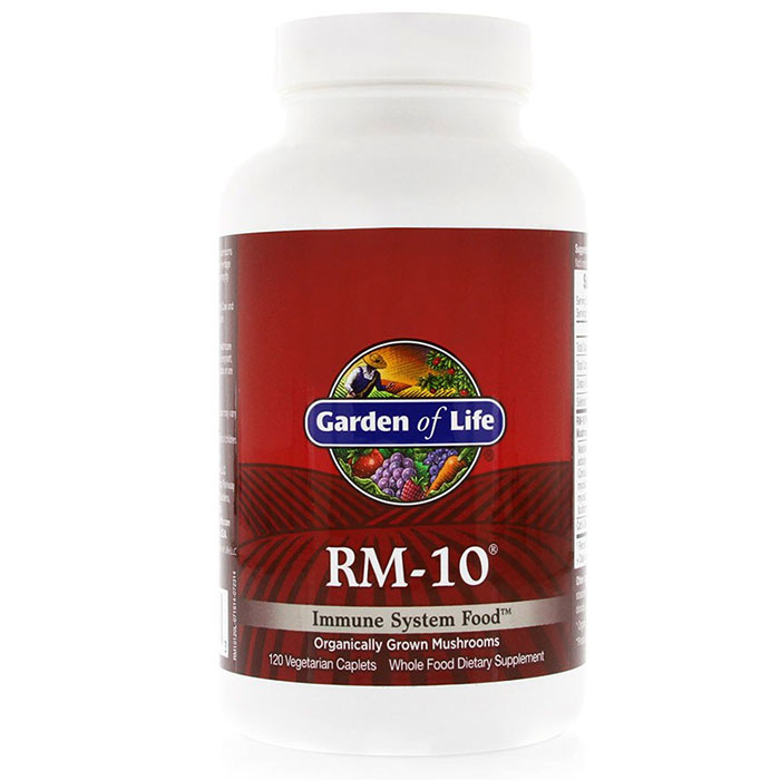 Garden of Life RM-10, Immune System Food, 120 Veggie Caplets, Garden of Life