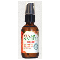 Via Nature Rosehip Restoring Skin Care Oil, 1.7 oz, Via Nature