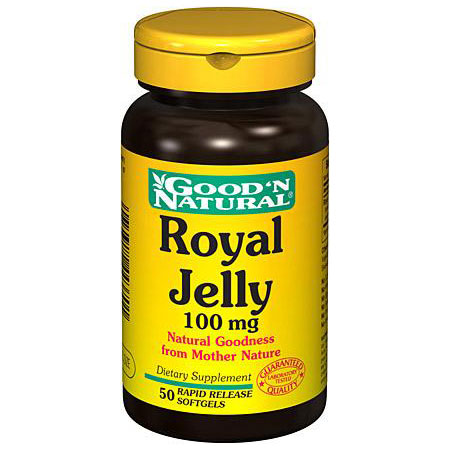 Good 'N Natural Royal Jelly 100 mg, 50 Softgels, Good 'N Natural
