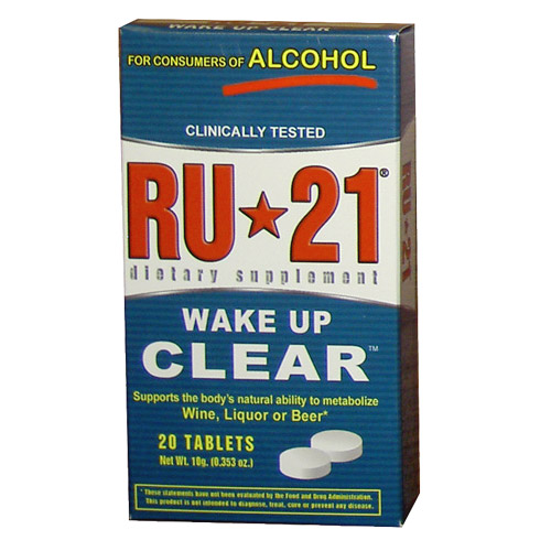 RU-21 RU-21 Wake Up Clear Pill 20 Counts (RU 21)