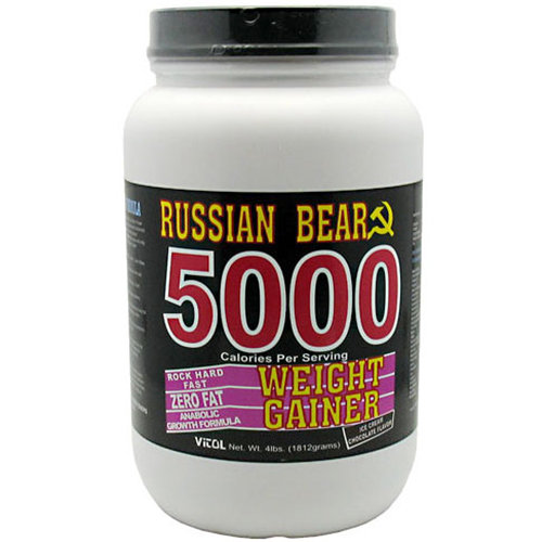 Vitol Products Russian Bear 5000 Weight Gainer, 4 lb, Vitol Products