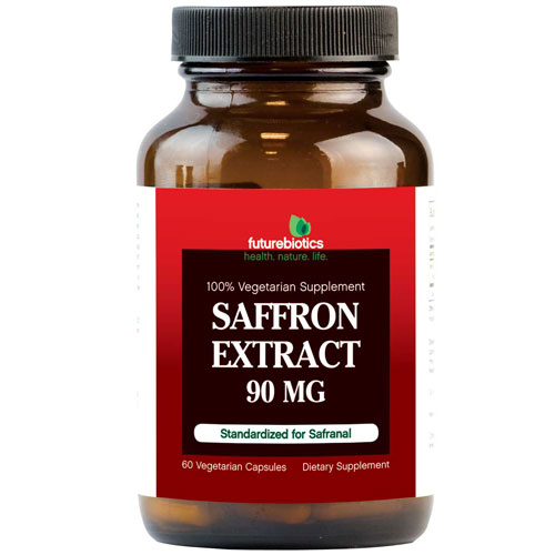 FutureBiotics Saffron Extract, 60 Vegetarian Capsules, FutureBiotics