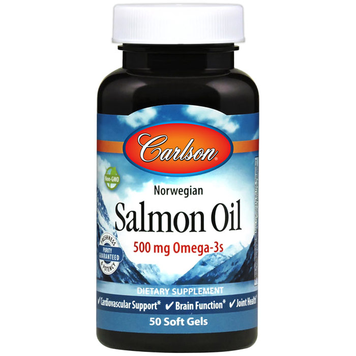 Carlson Laboratories Salmon Oil, 1000 mg, 360 softgels, Carlson Labs