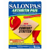 Salonpas Salonpas Arthritis Pain Patch, 5 Sheets