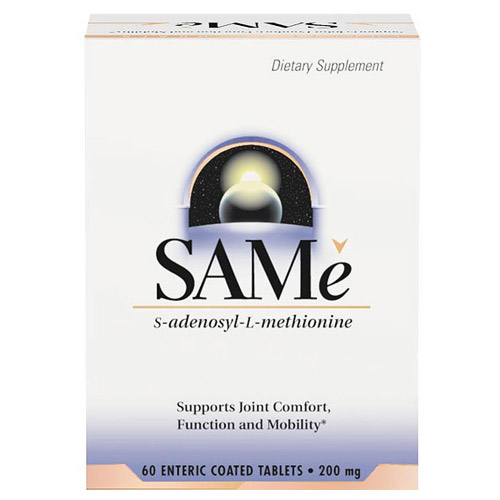 Source Naturals SAMe 200mg (SAM-e) Enteric Coated 20 tabs from Source Naturals