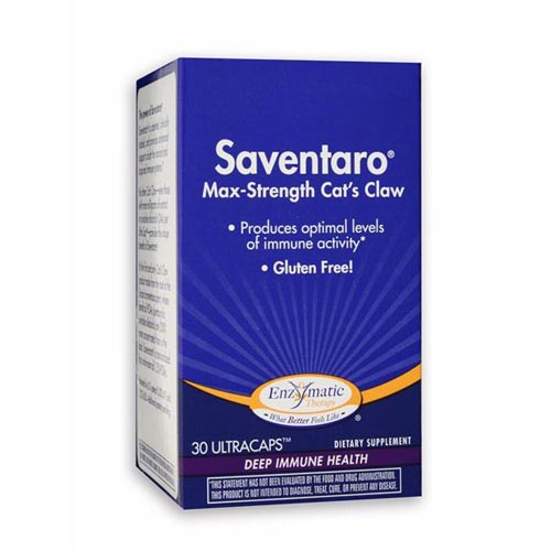 Enzymatic Therapy Saventaro, 30 Veg Capsules, Enzymatic Therapy