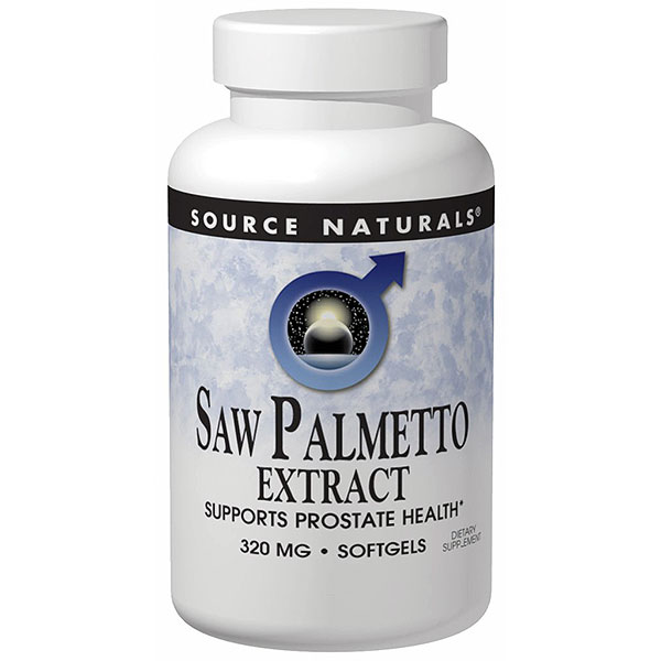 Source Naturals Saw Palmetto Extract 320mg 60 softgels from Source Naturals