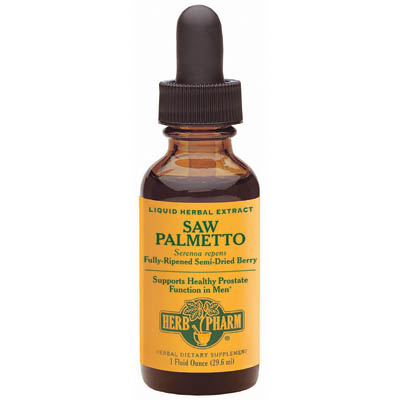 Herb Pharm Saw Palmetto Extract Liquid, 4 oz, Herb Pharm