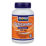 NOW Foods Schizandra 500 mg, 120 Vegetarian Capsules, NOW Foods