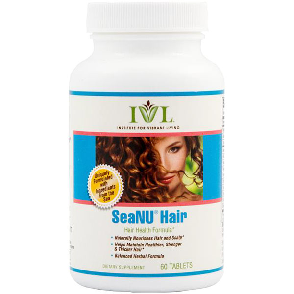 NaturMed / IVL NaturMed / IVL, SeaNu Hair, Naturally Nourishes Hair & Scalp, 60 Tablets