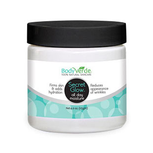 BodyVerde BodyVerde Secret Glow, Natural All Purpose Body Creme, 4 oz, Body Verde