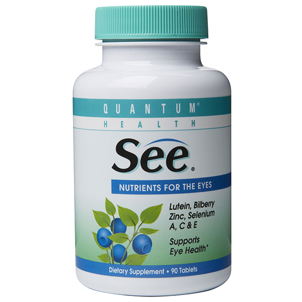 Quantum Health See, Nutrients For Eyes, 90 tabs, Quantum Health