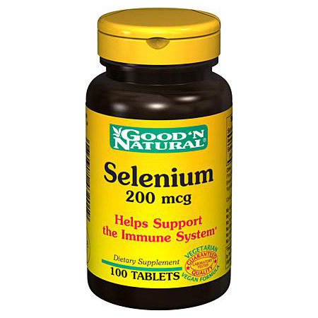Good 'N Natural Selenium 200 mcg, 100 Tablets, Good 'N Natural