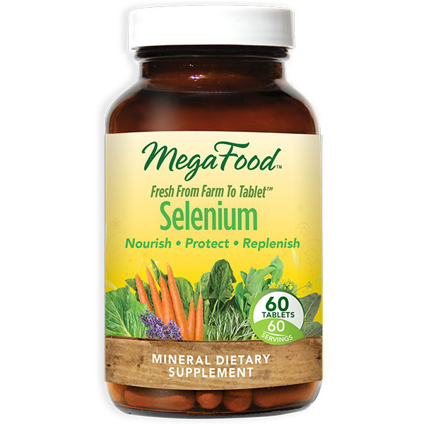 MegaFood DailyFoods Selenium, Whole Food, 60 Tablets, MegaFood