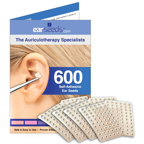 EarSeeds Self-Adhesive Ear Seeds for Auriculotherapy, 600 ct, EarSeeds
