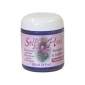 Flower Essence Services Self Heal Skin Creme, 4 oz cream, Flower Essence Services