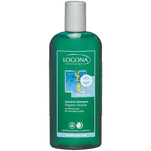 Logona Naturkosmetik Sensitive Shampoo, Organic Acacia, 8.5 oz, Logona Naturkosmetik