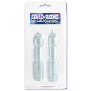 California Exotic Novelties Senso Sleeves - Clear 2 Pack, California Exotic Novelties