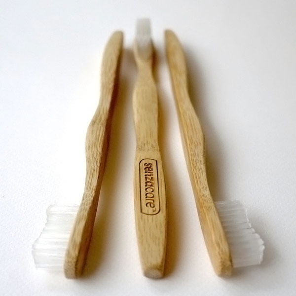 SenzaCare SenzaBamboo Eco-Friendly Toothbrush, Adult Soft, 1 ct, SenzaCare