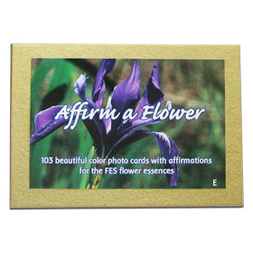 Flower Essence Services Affirm a Flower, Set of FES Flower Cards - English, 103 pc, Flower Essence Services
