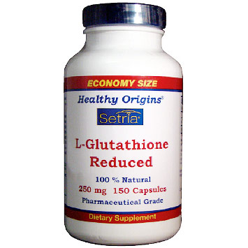 Healthy Origins Setria, L-Glutathione Reduced, 250 mg, 150 Capsules, Healthy Origins