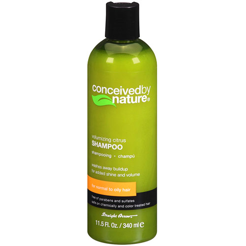 Conceived by Nature Shampoo, Moisturizing Citrus, 11.5 oz, Conceived by Nature