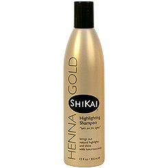 ShiKai Henna Gold Highlighting Shampoo, 12 oz, ShiKai