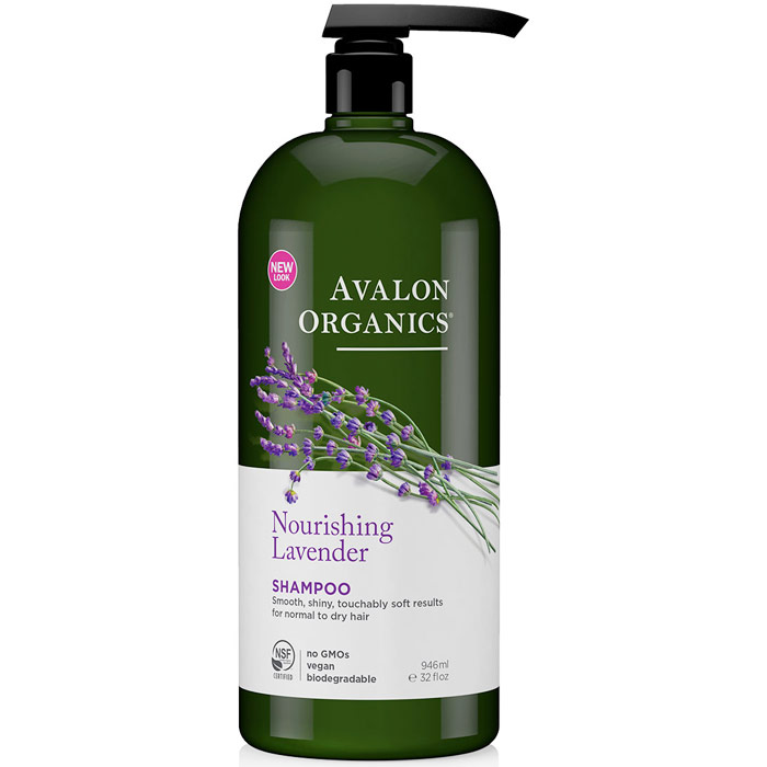 Avalon Organic Botanicals Shampoo Organic Lavender - Nourishing, 32 oz, Avalon Organics