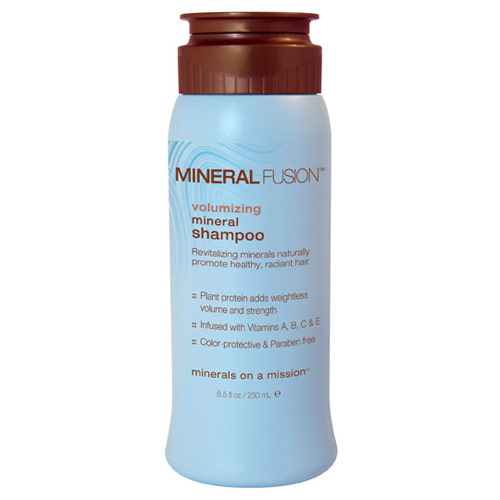 Mineral Fusion Cosmetics Volumizing Mineral Shampoo, 8.5 oz, Mineral Fusion Cosmetics