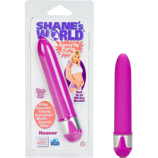 Shanes World Sorority Party Vibe, Nooner, Purple, California Exotic Novelties