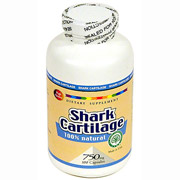 All Nature Shark Cartilage 750 mg, 100 Capsules, All Nature