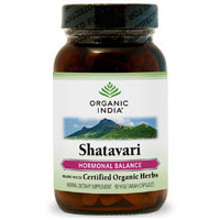 Organic India Shatavari Formula, Organic Herb for Women, 90 Vegetarian Capsules, Organic India