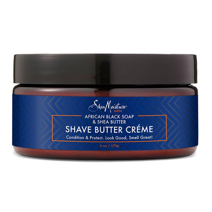 SheaMoisture (Shea Moisture) Shave Butter (Shave Cream), Shea Butter & African Black Soap, 6 oz, SheaMoisture (Shea Moisture)
