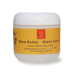 African Red Tea Imports Shea Butter with Black Cumin Seed, 4 oz, African Red Tea Imports