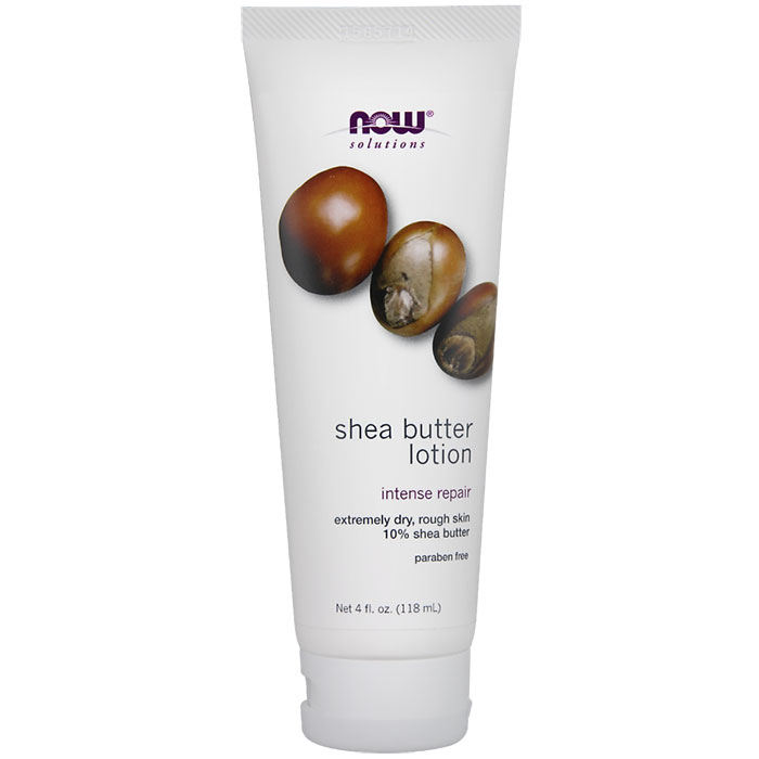 NOW Foods Shea Butter Lotion, 4 oz Tube, NOW Foods