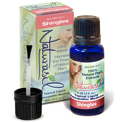 Naturasil Topical Liquid Homeopathic Remedy for Shingles, 15 ml, Naturasil