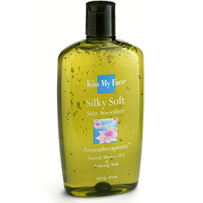 Kiss My Face Silky Soft Shower Gel & Foaming Bath 16 oz, from Kiss My Face