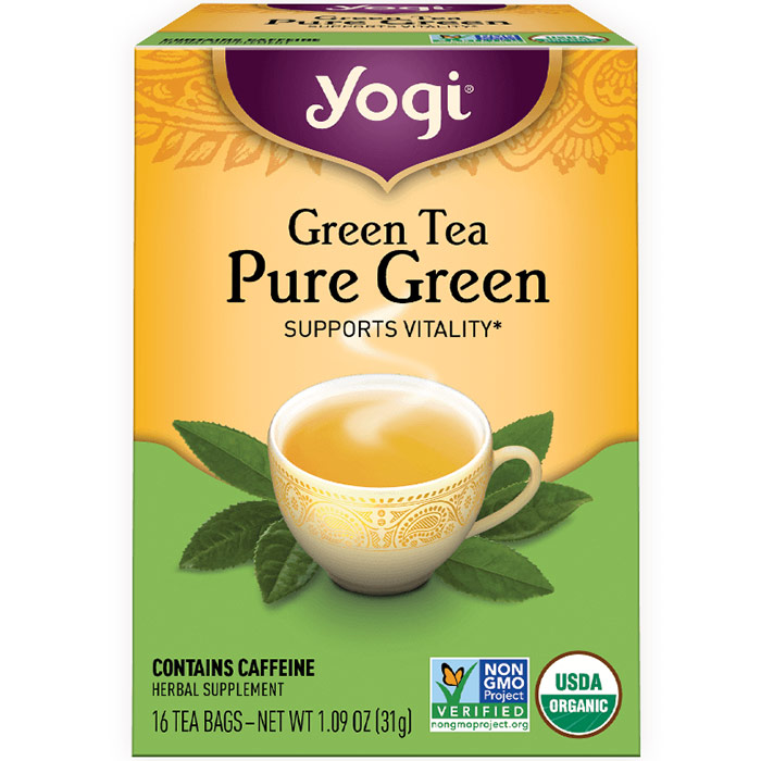 Yogi Tea Green Tea Pure Green 16 tea bags from Yogi Tea