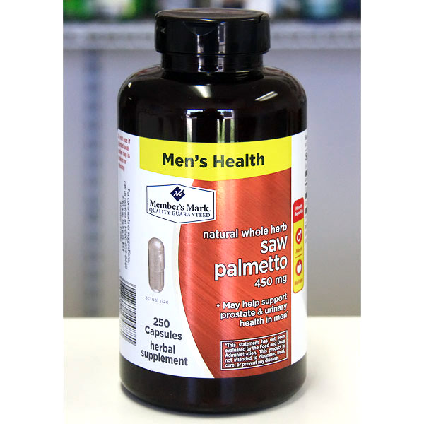 Member's Mark Saw Palmetto 450 mg, 250 Capsules, Member's Mark