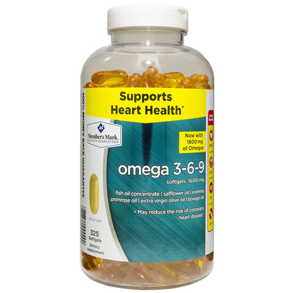 Simply Right Simply Right Omega 3-6-9 Plus, 300 Softgels