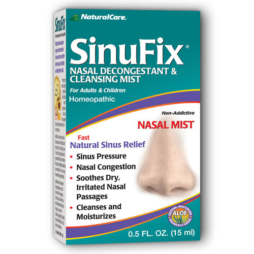NaturalCare SinuFix Mist (Natural Sinus Relief Spray) .5 oz from NaturalCare