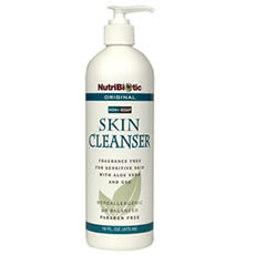 NutriBiotic Skin Cleanser Non-Soap, Original Fragrance Free, 16 oz, NutriBiotic
