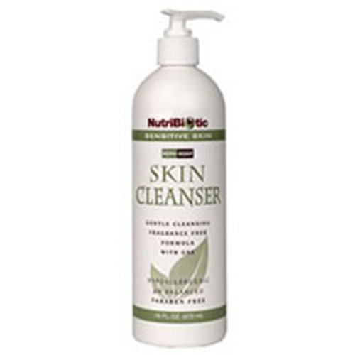 NutriBiotic Skin Cleanser Non-Soap, Sensitive Skin, 16 oz, NutriBiotic