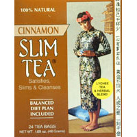 Hobe Labs Slim Tea, Cinnamon, 24 Tea Bags, Hobe Labs