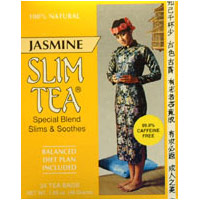 Hobe Labs Slim Tea, Jasmine, 24 Tea Bags, Hobe Labs