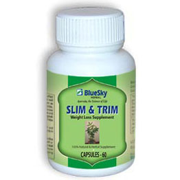BlueSky Herbal Slim & Trim, 60 Capsules, BlueSky Herbal
