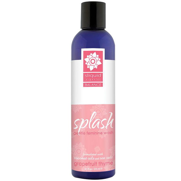 Sliquid Sliquid Balance Splash Gentle Feminine Wash, Grapefruit Thyme, 8.5 oz